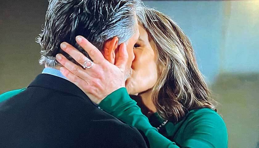 Young And The Restless Scoop: Diane and Stark kiss