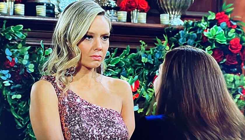 Y&R Scoop: A contrite Abby listens to a furious Nina