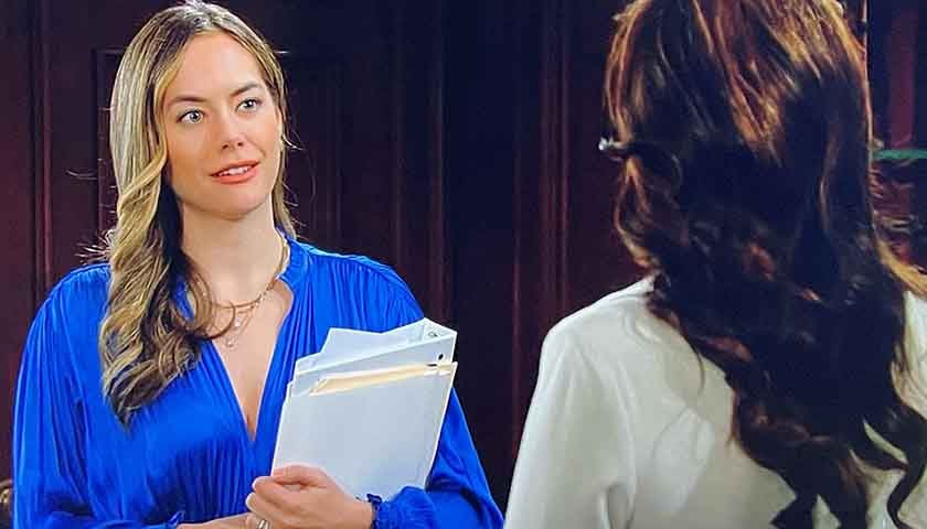 Bold And The Beautiful: Hope asks Steffy for a favor