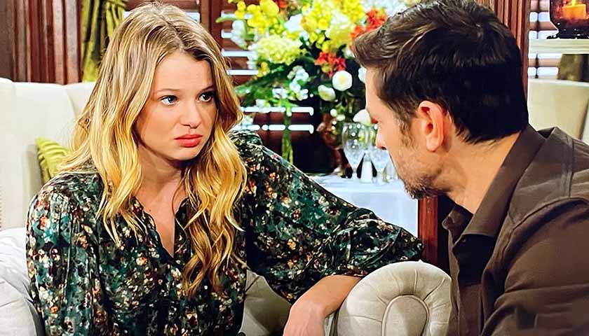 Young And The Restless: Summer and Daniel discuss their mom's death