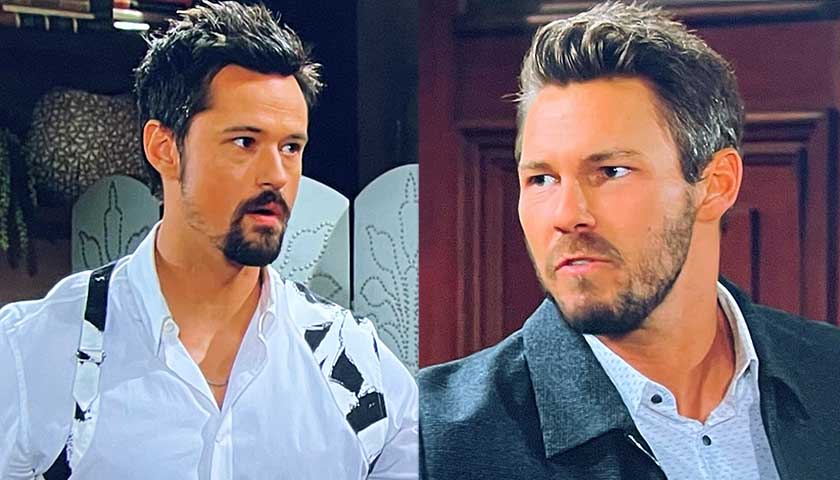 Bold And The Beautiful: Liam confronts Thomas