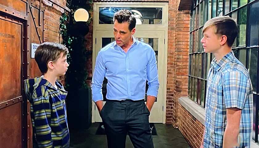 Y&R Scoop: Billy and Johnny try to talk Connor down