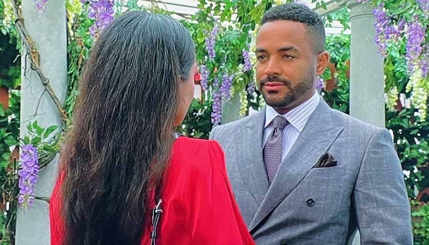 Y&R Scoop: Nate confronts Audra at Chancellor Park