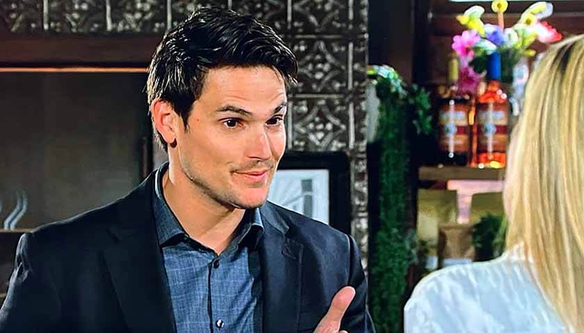 Y&R Scoop: Adam considers Sharon's offer