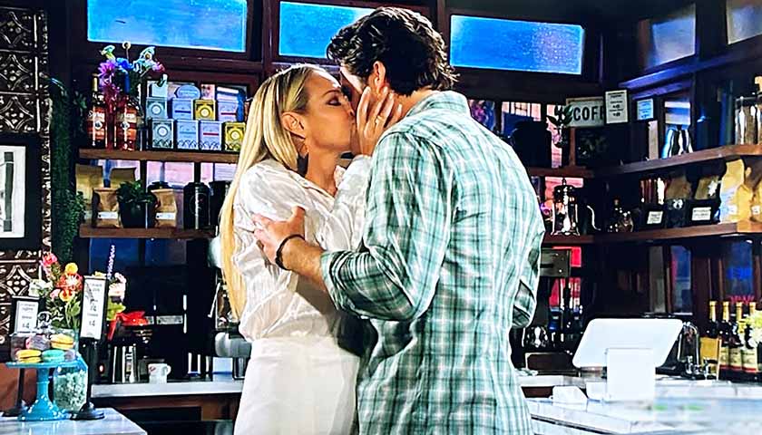 Y&R Scoop; Sharon and Chance share a kiss