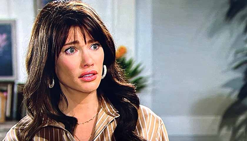 B&B Scoop: Steffy reacts to Liam's dire prediction