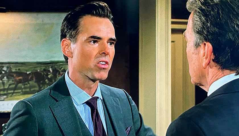 Y&R Scoop: Billy gets angry with Jack