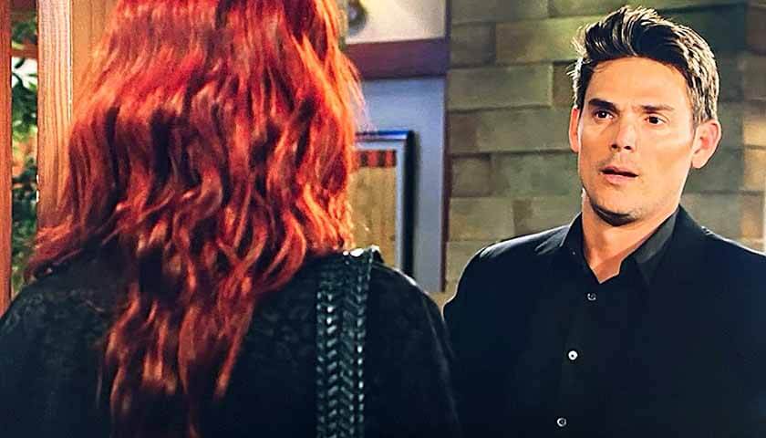 Y&R Preview: Adam is surprised to see Sally at his door