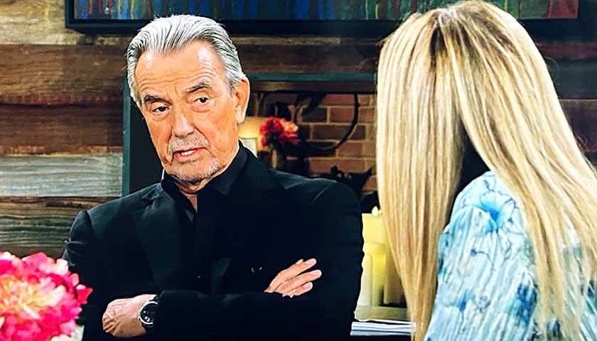 Y&R Scoop: Victor not happy by what he hears from Sharon