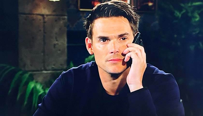 Y&R Scoop: Adam speaks on the phone with Jack