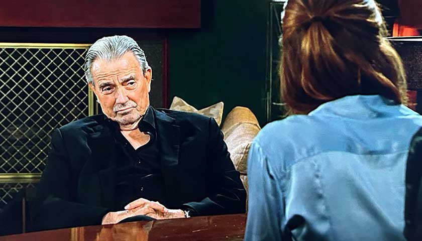 Y&R Scoop: Victor talks business with Victoria