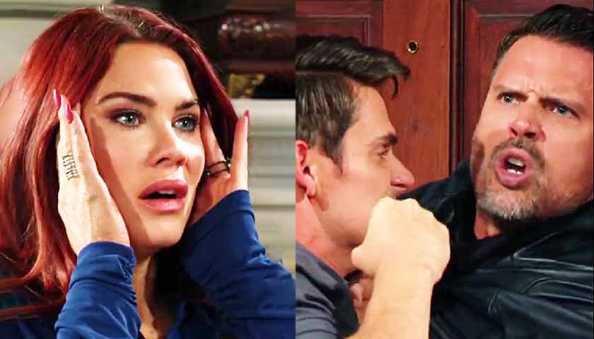 Young And The Restless: Sally is upset as Adam is about to punch Nick