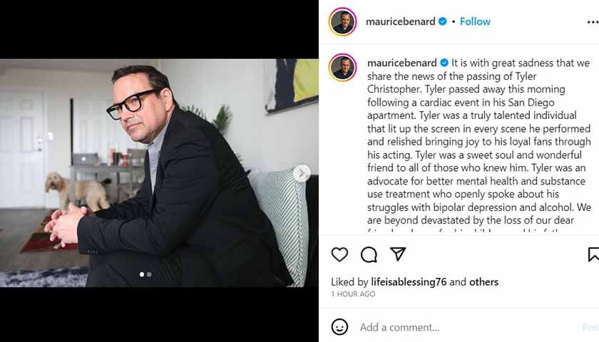 General Hospital: Maurice Benard breaks news about Christopher