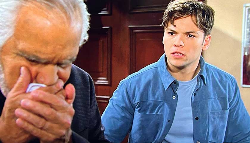 Bold And The Beautiful: RJ is concerned as Eric has a coughing spell