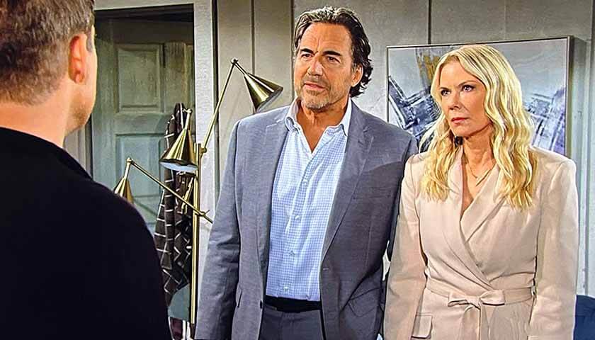 B&B Scoop: Ridge and Brooke tell Deacon Sheila won't change