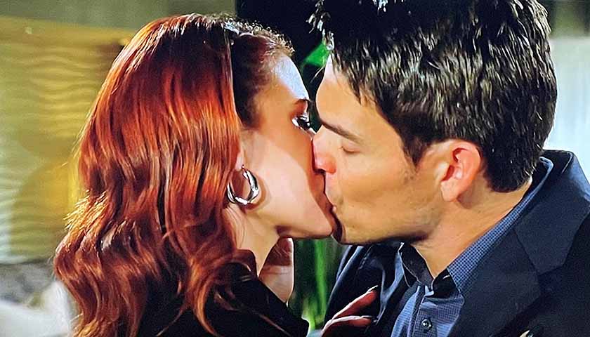 Y&R Scoop: Adam and Sally share a kiss