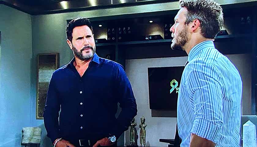 Bold And The Beautiful: Liam talks about Steffy to Bill