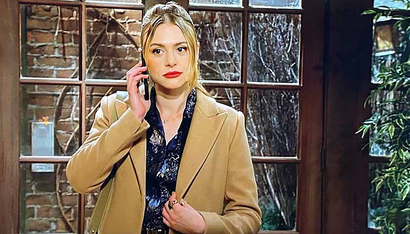 Y&R Scoop: Claire gets a call from her Aunt Jordan