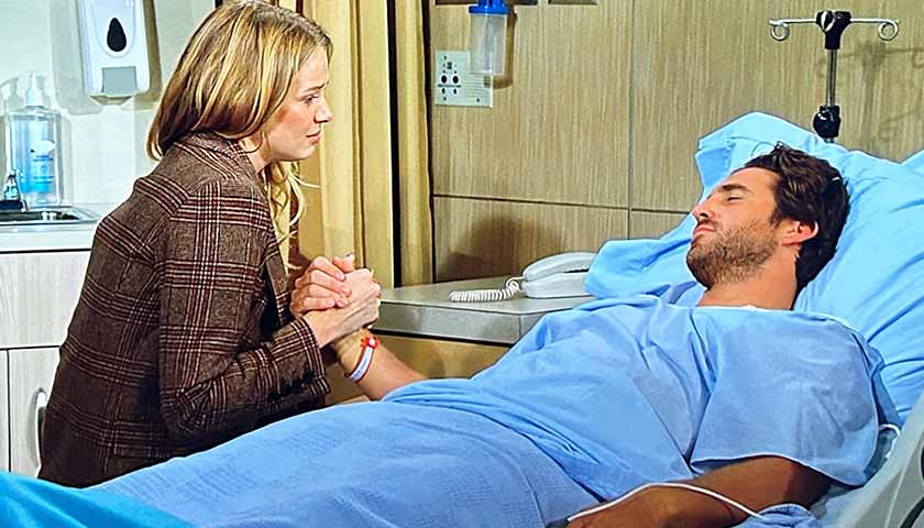 Y&R Scoop: Summer holds Chance's hand