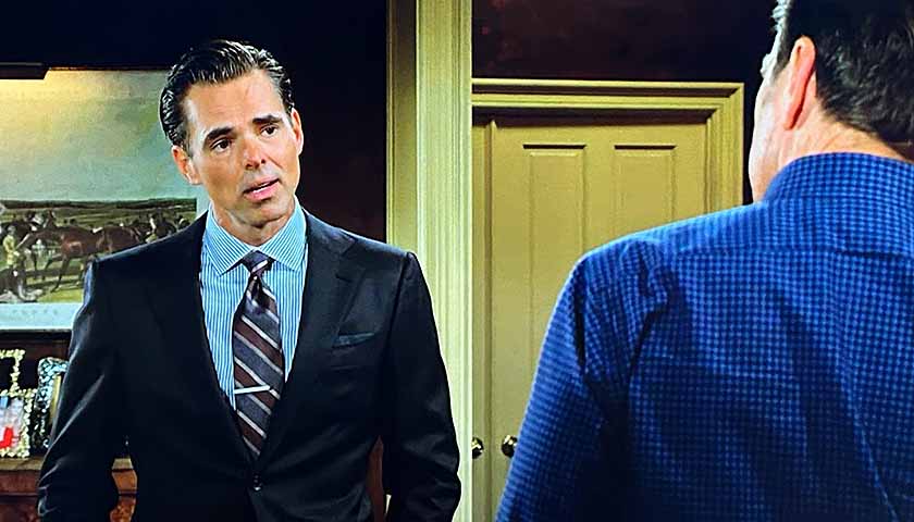 Y&R Scoop: Billy tells Jack he's resigning