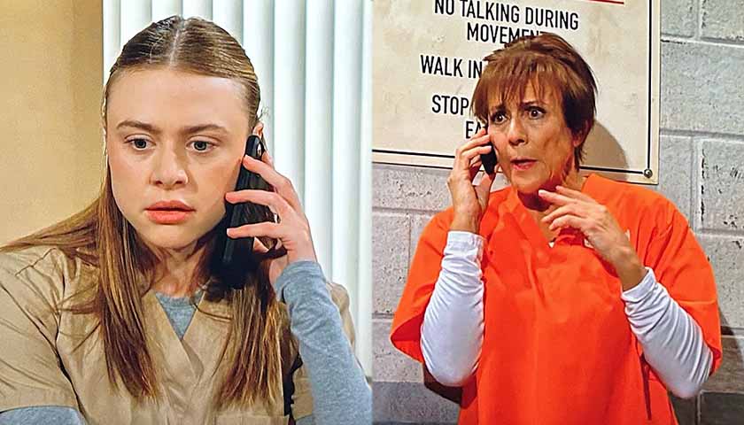 Young And The Restless: Aunt Jordan calls Claire from prison