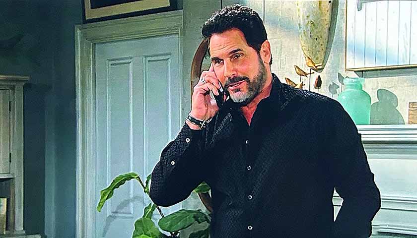 B&B Scoop: Bill on the phone with Poppy