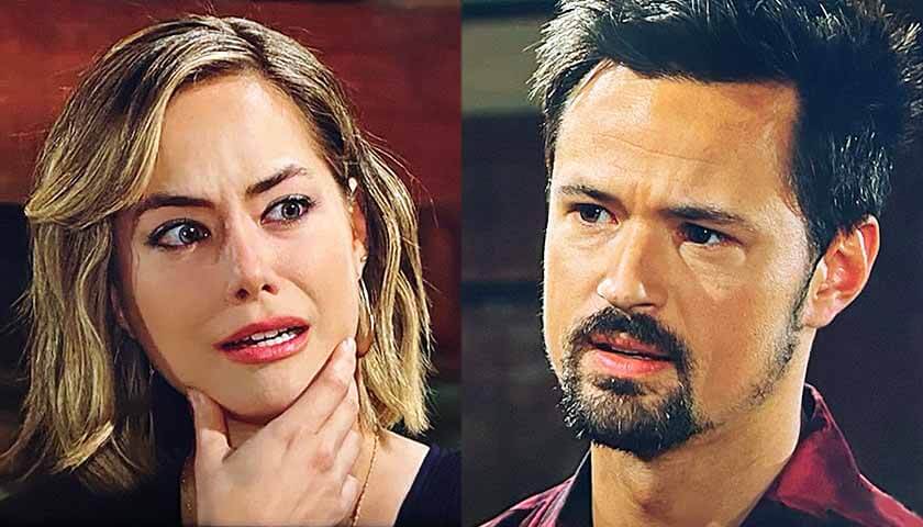 Bold And The Beautiful Scoop January 15: Hope Reels Over Thomas' Admission  - Steffy Pushes Finn To Believe Her Brother - The Soap Scoop