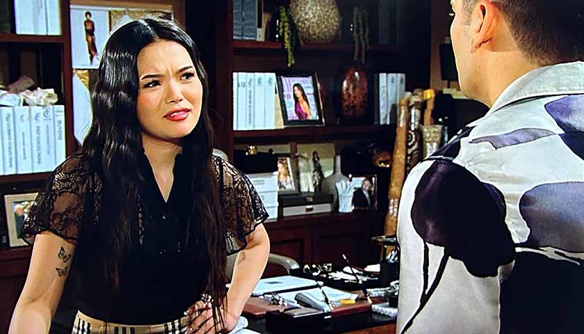 Bold And The Beautiful: Luna surprised by RJ's suggestion