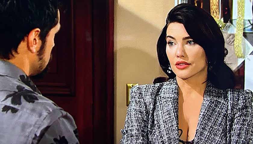 B&B Scoop: Steffy talks to Thomas about Xander