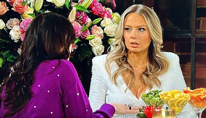 Y&R Scoop: Abby makes a face at Tessa