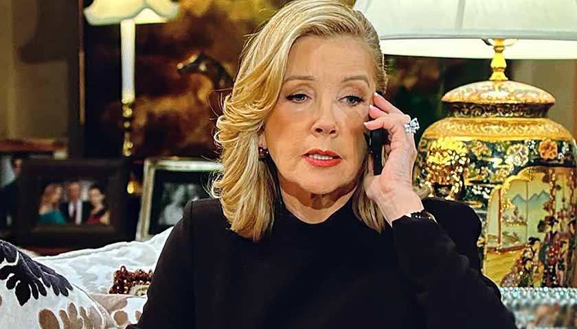 Y&R Scoop: Nikki talks to Jordan on the phone