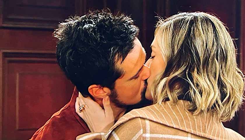 B&B Scoop: Hope and Thomas share a kiss