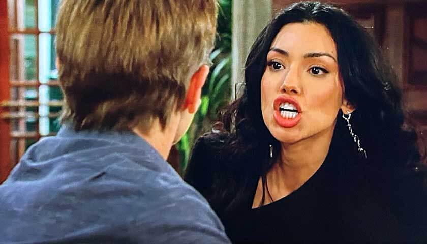 Young And The Restless: Audra yells at Tucker