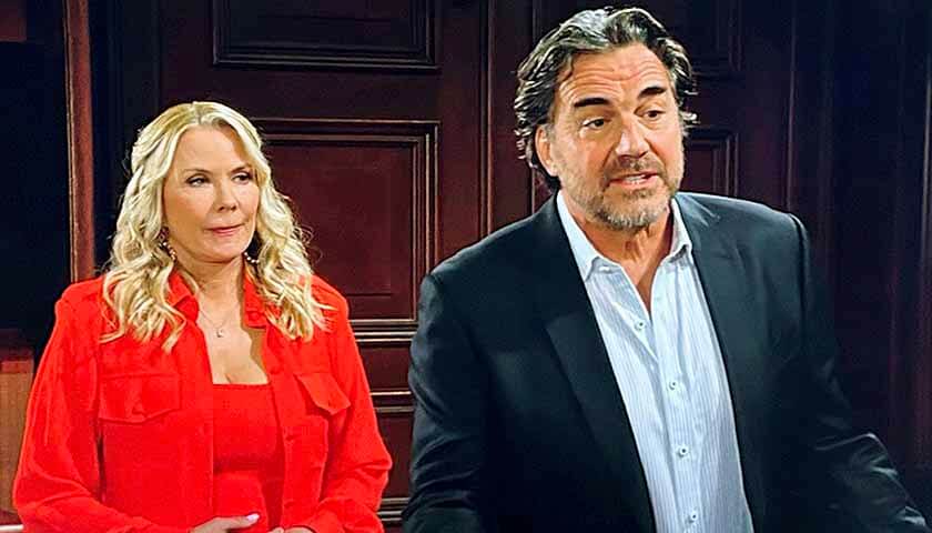 B&B Scoop: Ridge and Brooke talk to Hope