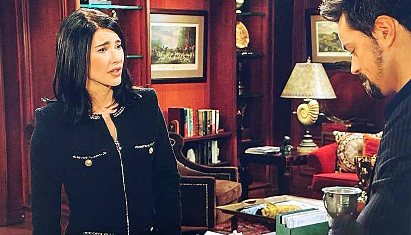 B&B Scoop: Steffy advises Thomas to move on