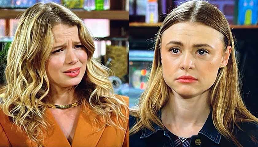 Young And The Restless: Summer glares at Claire