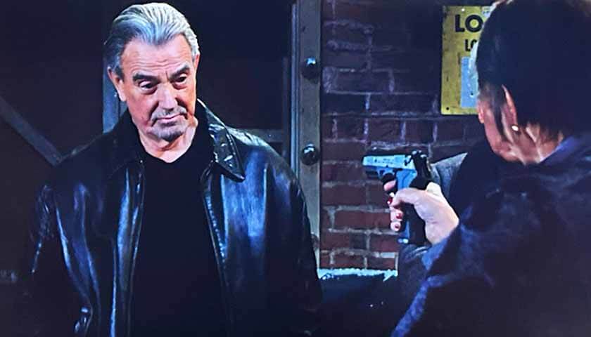 Y&R Scoop: Victor looks down the barrel of Jordan's gun