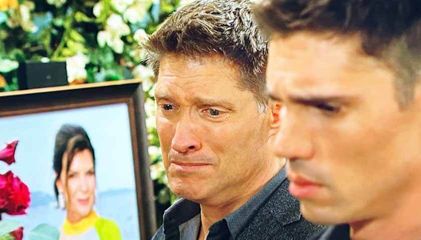 B&B Scoop: Deacon and Finn stand by Sheila's coffin