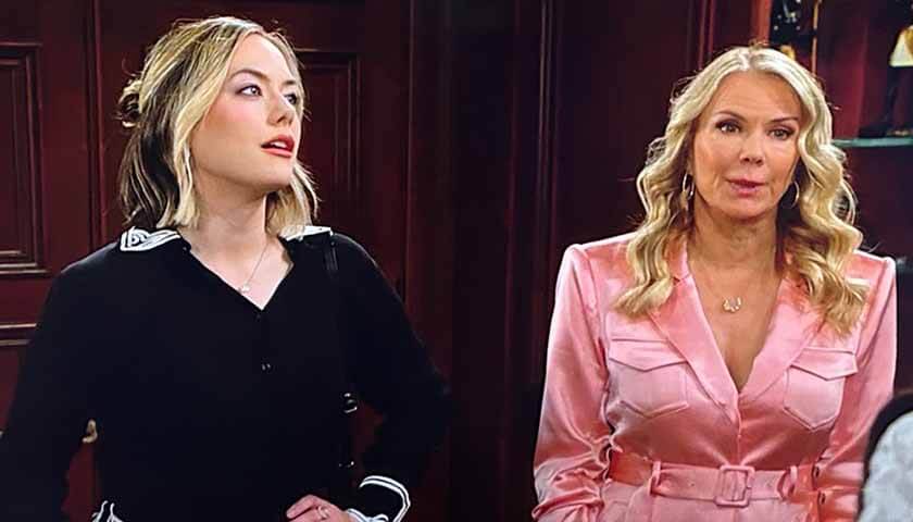 Bold And The Beautiful: Hope and Brooke argue with Steffy