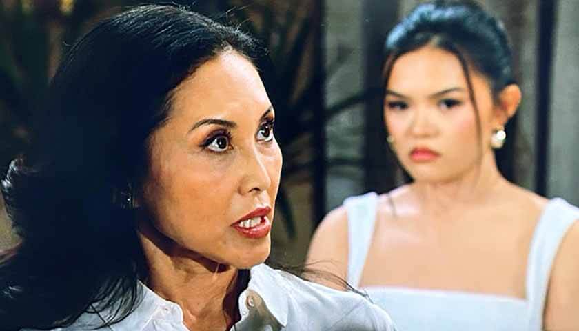 Bold And The Beautiful: Luna glares as Li says she'll conduct the test