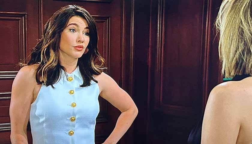 Bold And The Beautiful: Steffy confronts Hope about Thomas