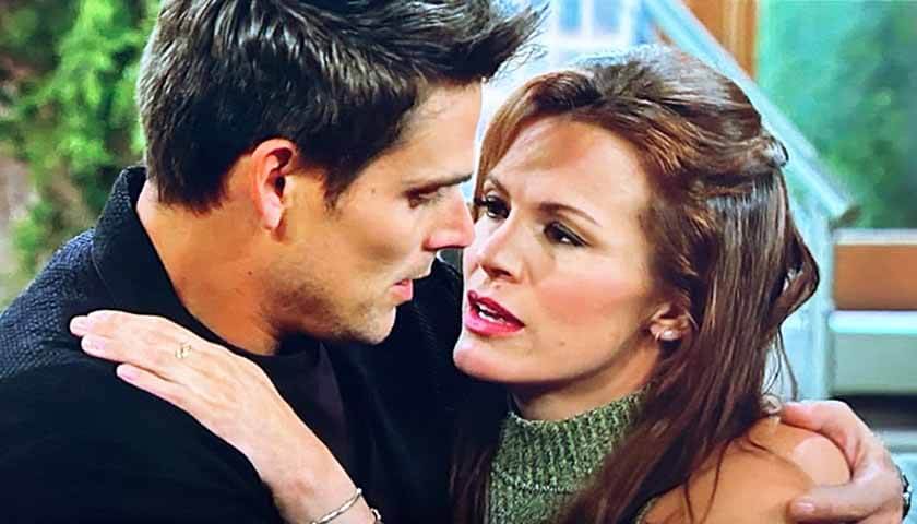 Young And The Restless: Chelsea and Adam gaze into each other's eyes