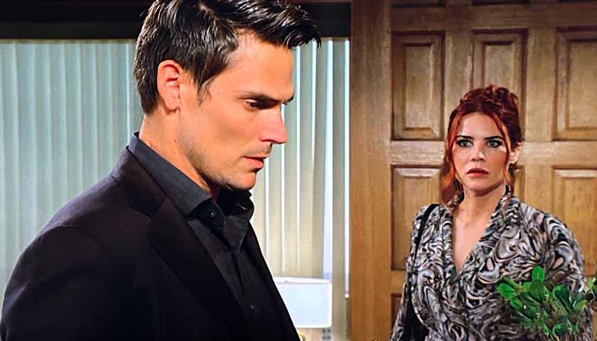 Y&R Scoop: Sally walks in as Adam thinks about sleeping with Chelsea