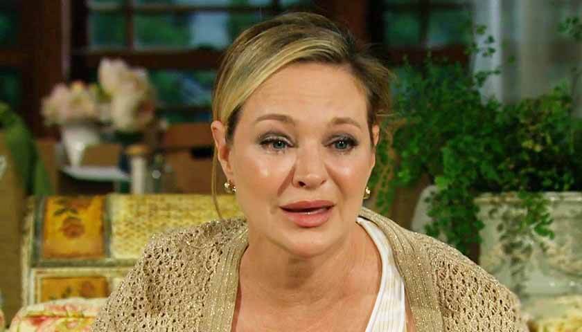 Young And The Restless: A scared Sharon cries