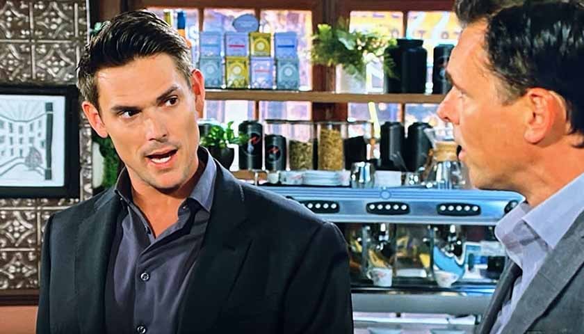 Young And The Restless: Adam tells Billy he's been upsetting Chelsea