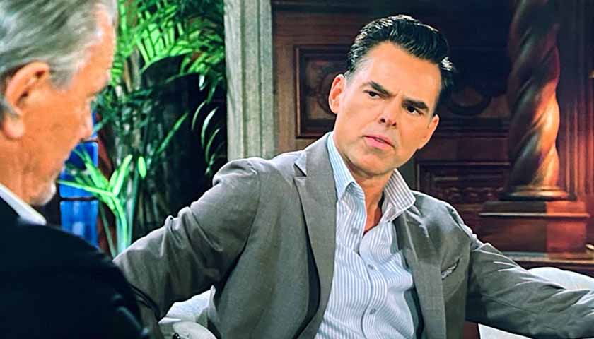 Young And The Restless: Billy looks confused by Victor