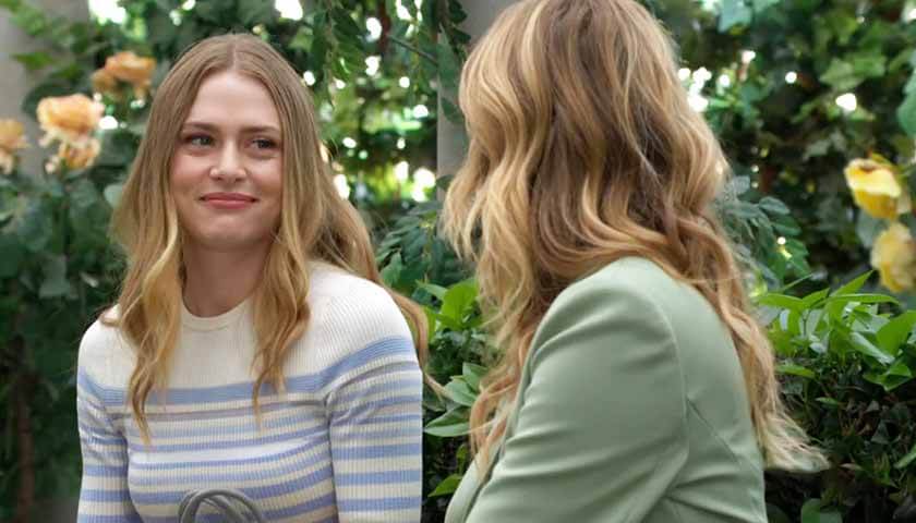 Y&R Scoop: Sharon speaks with Summer at the park