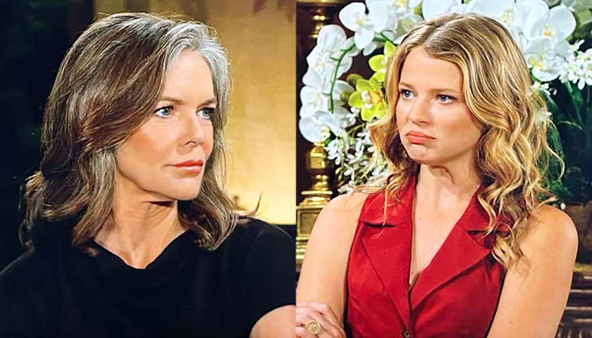 Young And The Restless: Summer glares at Diane