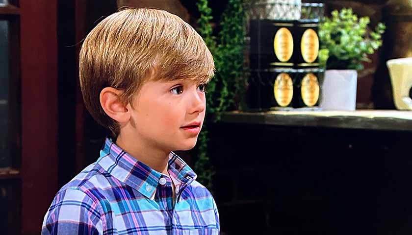 Y&R Scoop: Harrison realizes he forgot his lucky bunny