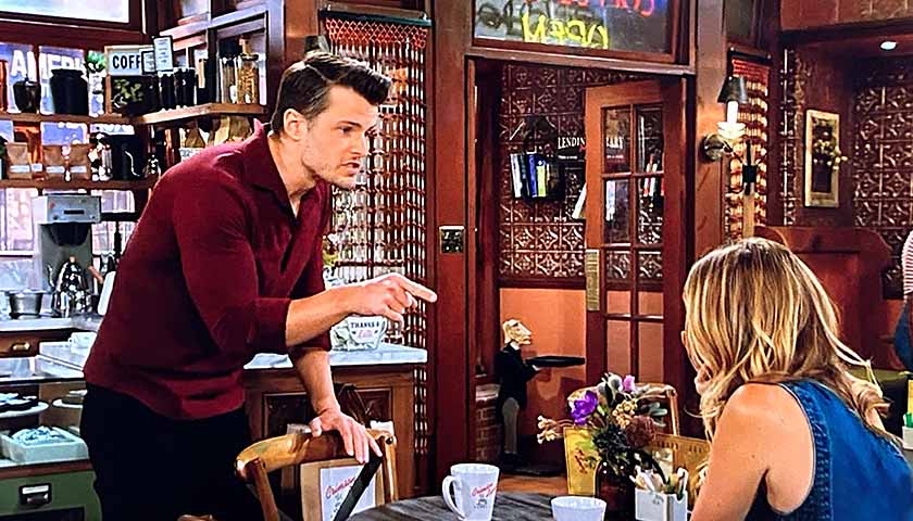 Young And The Restless: Kyle angrily points a finger at Summer